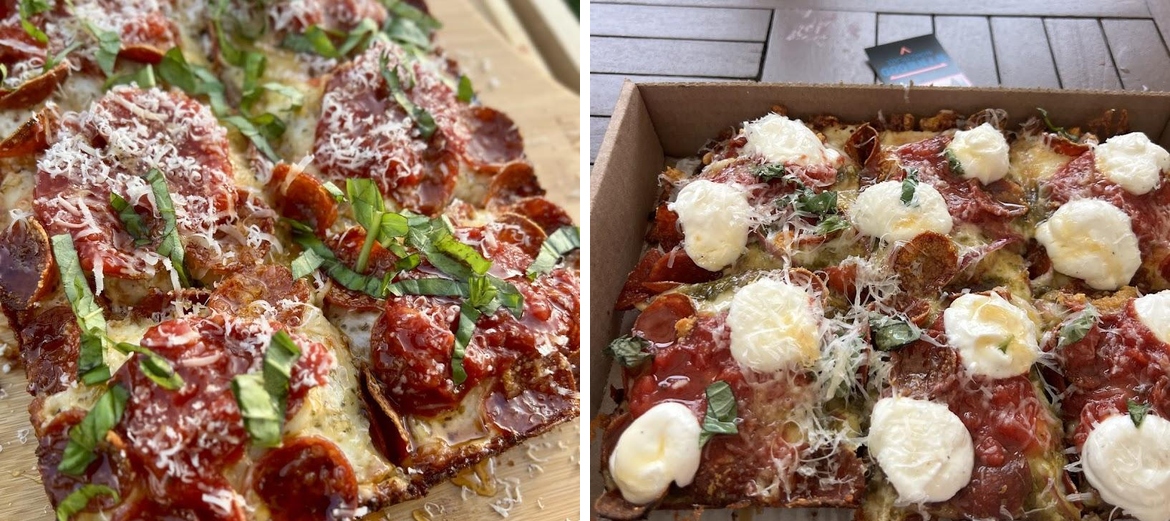 No Name Pizza Menu