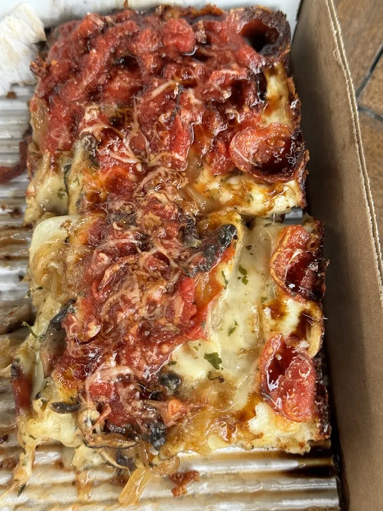 Half & Half Roni and Hot Honey Mushroom Truffle
