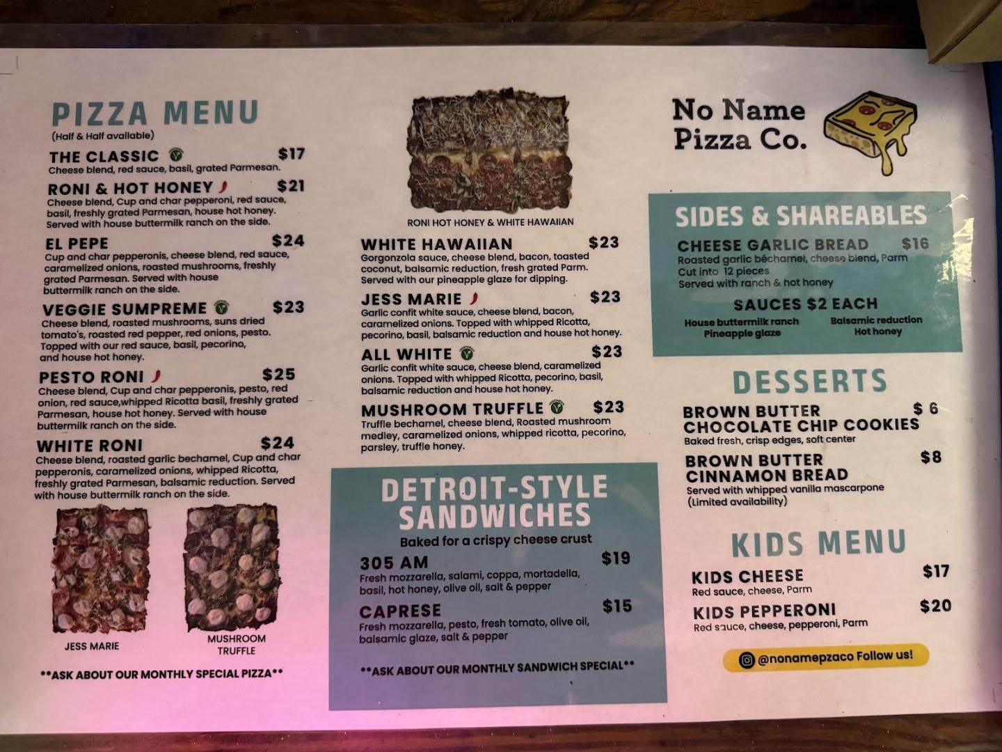 No Name Pizza